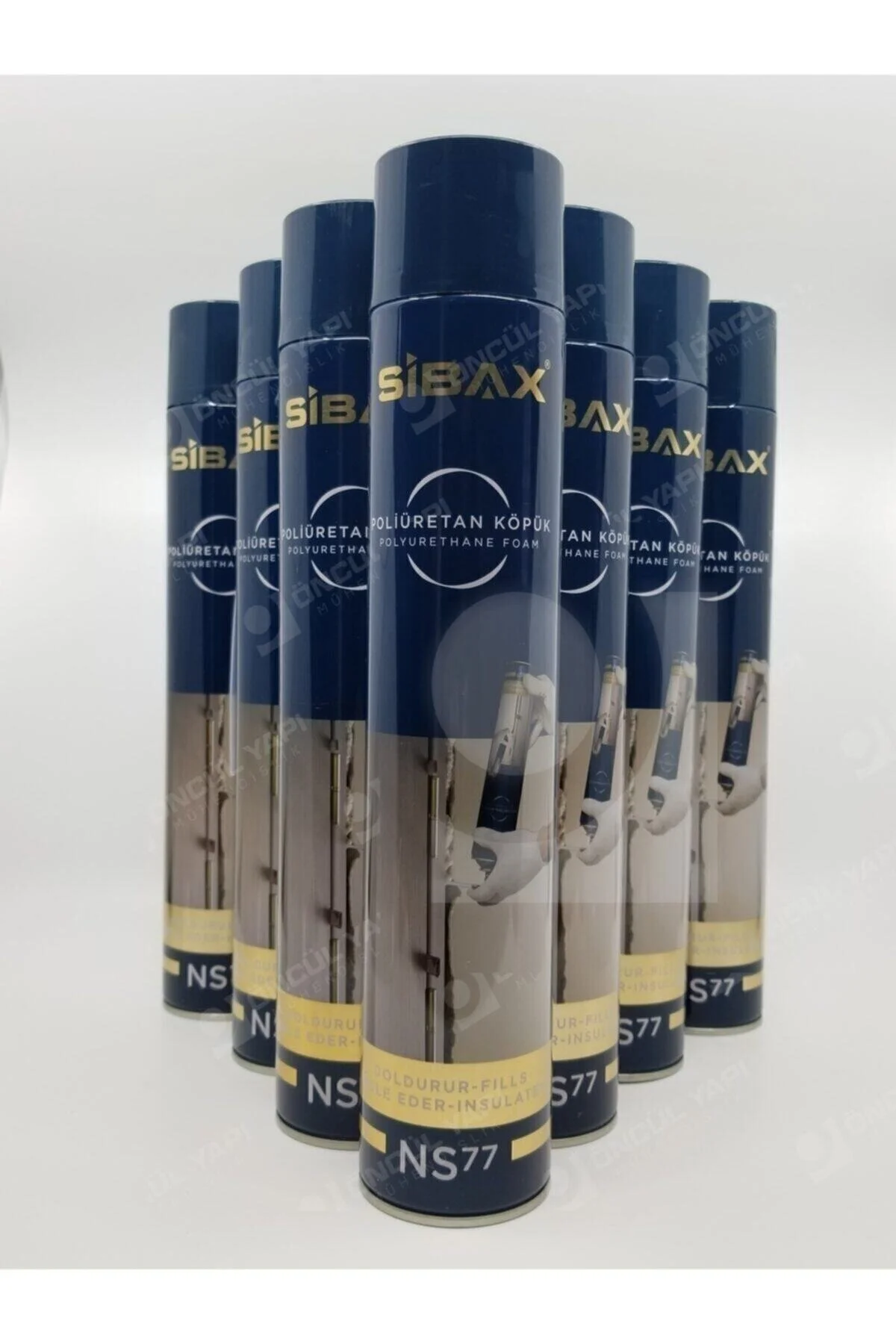 YAZGAN SİBAX POLİÜRATAN KÖPÜK 600 GR