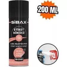 SİBAX ETİKET SÖKÜCÜ 200 ML SPREY